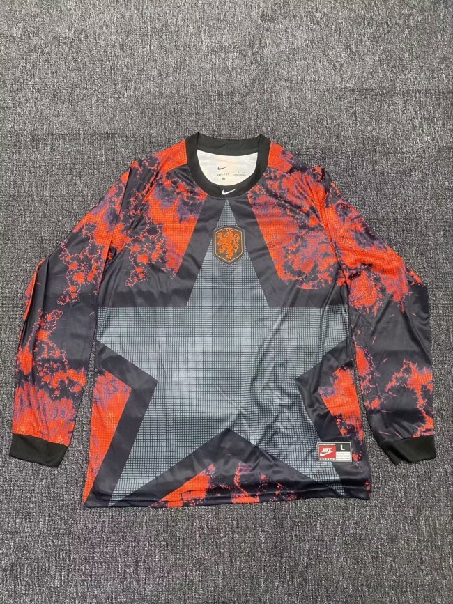Nethrtland 2026-27 Long Sleeve Soccer Jersey