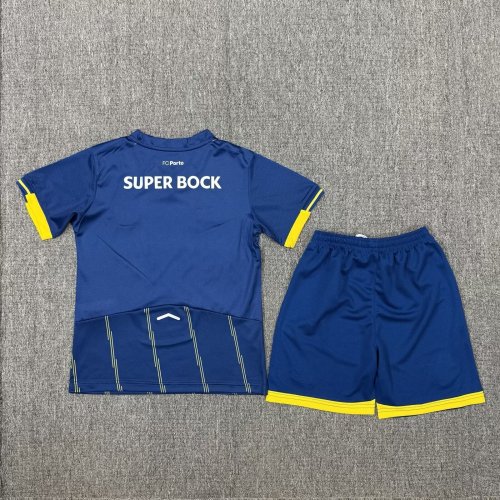 2025-26 Kids Porto Fourth Soccer Uniform