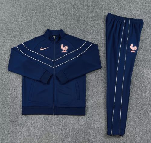 France 2026 dark blue tracksuit 