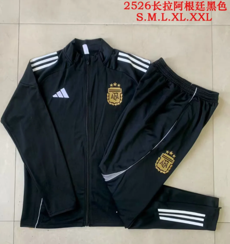 Argentina 2025-26 black tracksuit 