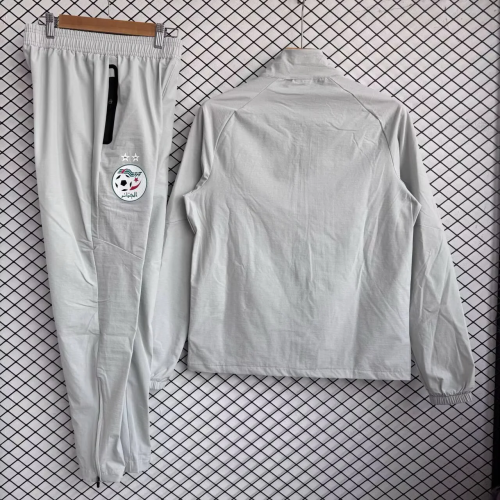 2026 Algeria grey Windbreaker Jacket set