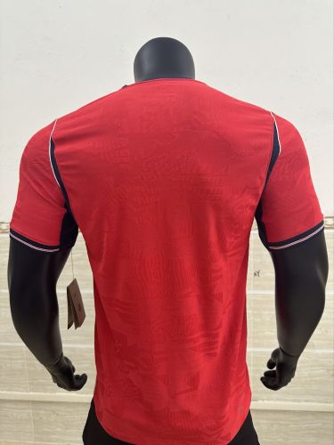 England 2026 red away player version (The player version is more slim fit, it is recommended to buy one size larger)