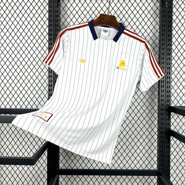 Roma 2025-26 White Terrace Icons Jersey