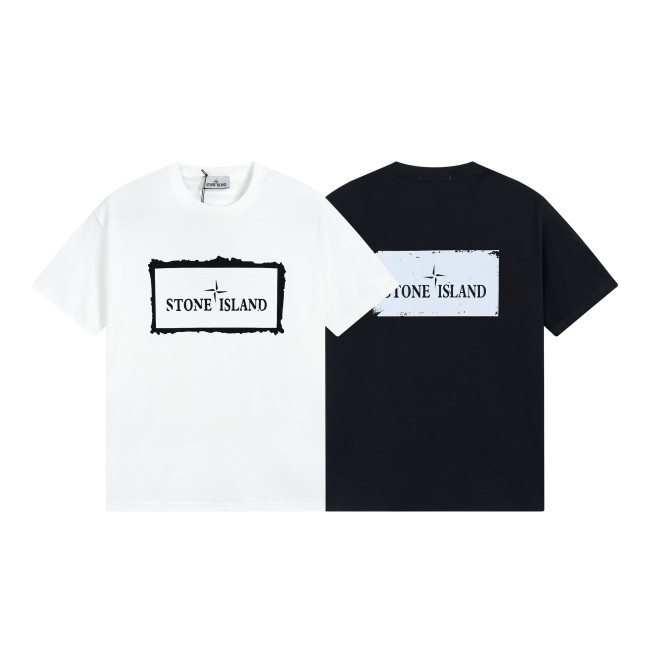 Stone Island Summer New Style Printed Short-Sleeve T-Shirt