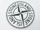 ^^Stone Island Summer New Style Short-Sleeve T-Shirt with Green Compass Print on the Chest