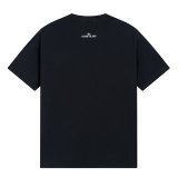 ^^Stone Island Summer New Style Short-Sleeve T-Shirt with Broken Compass Print on the Chest