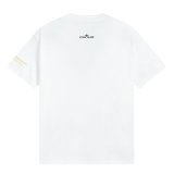 ^^Stone Island Summer New Style Short-Sleeve T-Shirt with Flame Compass Print on the Chest