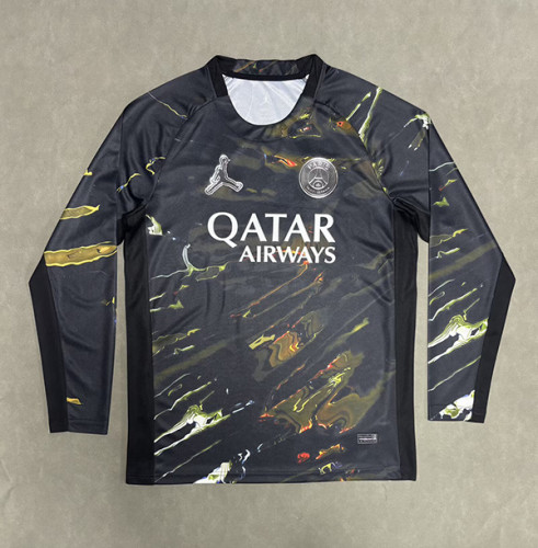 Paris Saint-Germain 2025-26 Black Special long sleeve
