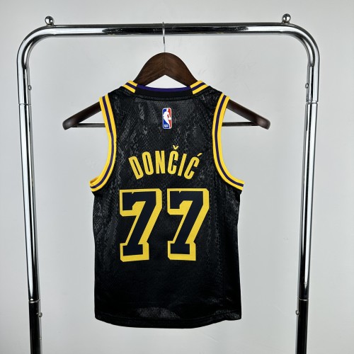 2023 Season Lakers  Snakeskin  #77 Doncic (Kids' Size)