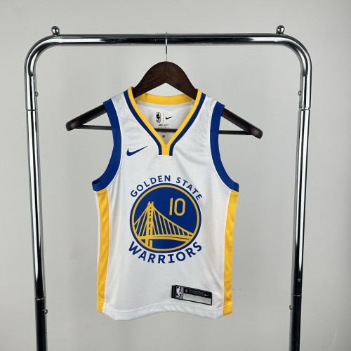 Golden State Warriors, White #10 Butler (Kids' Size)