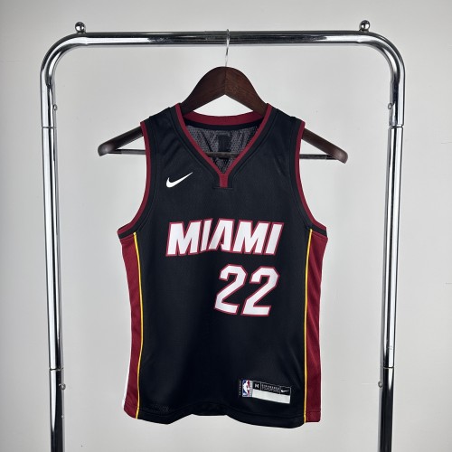 Heat V-neck black #22 Butler(Kids' Size)