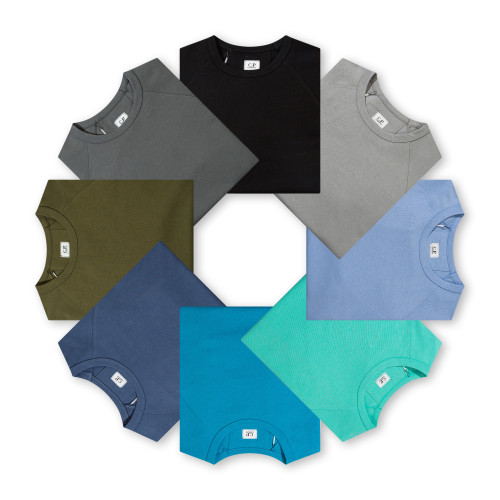 ^^CP COMPANY. Crew neck casual T-shirt
