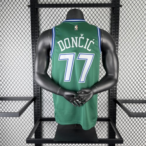 2026 season Dallas Mavericks retro green #77, Luka Doncic