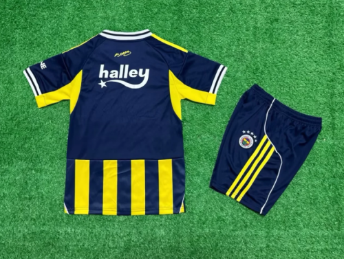 2025-26 Fenerbahce home kids kit
