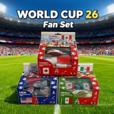 2026 USA-Mexico World Cup decorations, cheering props, event merchandise, fan products, flags, and customization.