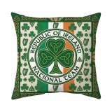 Customized linen cushion covers with national flags and team logos for the 2026 USA-Mexico World Cup; fan merchandise pillowcases.