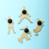 2026 FIFA World Cup USA, Canada, Mexico - Star Badges, Alloy Enamel Football Souvenirs, Clothing Accessories, Backpack Decorations, Brooches