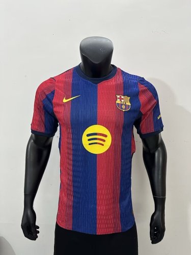 Barcelona 2026-27 Blue And Red Special Player Version(The player version is more slim fit, it is recommended to buy one size larger)