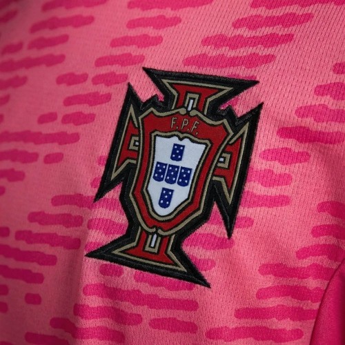 2026 Portugal Pre-Match Pink Jersey 