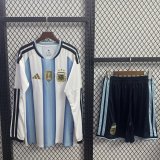 Argentina 2026 World Cup Home Long Sleeve Kid kit