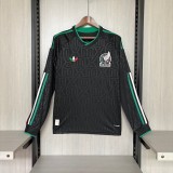 Mexico 2026 World Cup Black Goalkeeper Long sleeve soccer jersey S-4XL