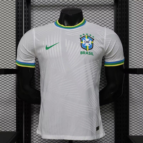 Brazil 2026-27 white Special player Edition (The player version is more slim fit, it is recommended to buy one size larger)