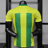 Brazil 2026-27 Yellow Green Special player Edition  (The player version is more slim fit, it is recommended to buy one size larger)