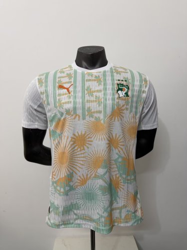 2026 Ivory Coast Cte d'Ivoire away orange player version