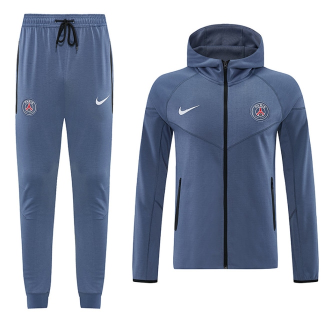Paris Saint-Germain 2026-27 Gray blue Hoodie Suit
