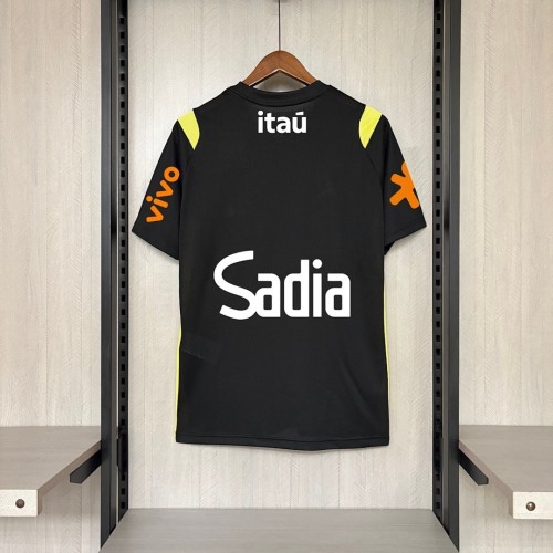 Mens Brazil 2026 World Cup Pre-Match Jersey With All Sponsors