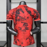 Canada 2026 World Cup Red And Black Special Player Version  (The player version is more slim fit, it is recommended to buy one size larger) Item NO.: 3569762