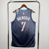 2026 season, Thunder, blue, number 7, HOLMGREN NBA Jersey
