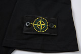 ^^8209 Stone Island — Double-Ply Pure Cotton Short-Sleeve Shirt