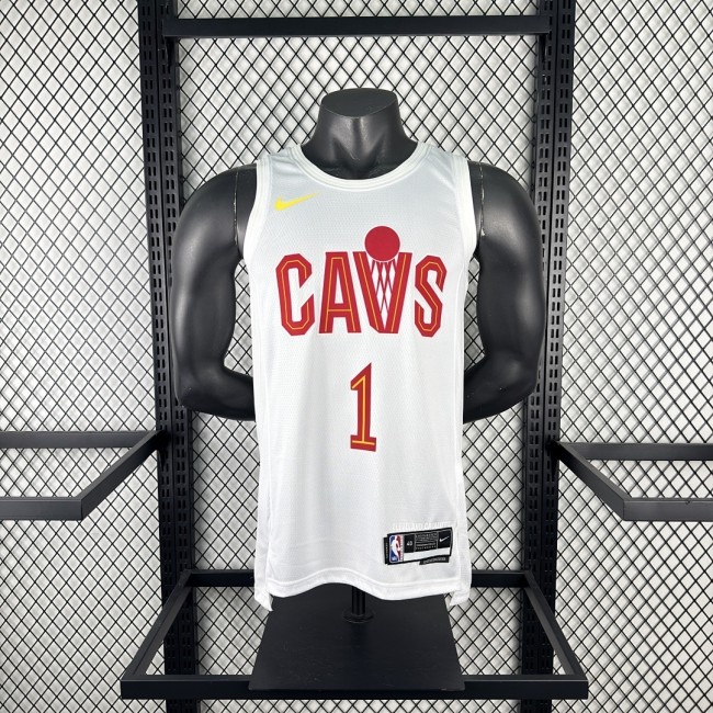 Cleveland Cavaliers White No. 1 HARDEN 