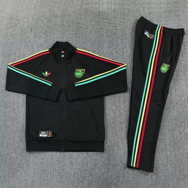 Jamaica 2026 black tracksuit