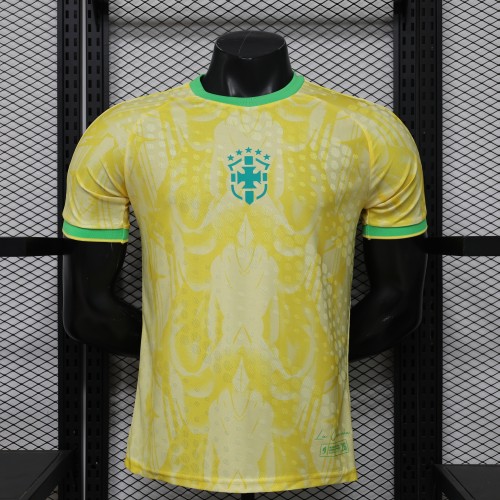 2026 Brazil special version jersey player version  S-3XL   (The player version is more slim fit, it is recommended to buy one size larger) 