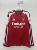 Arsenal 2026-27 Home Long Sleeve Soccer Jersey S-4XL