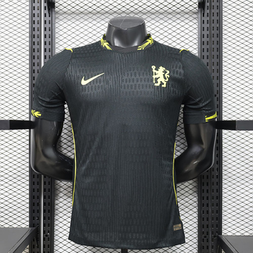Chelsea 2026-27 Black Special Player version(The player version is more slim fit, it is recommended to buy one size larger)