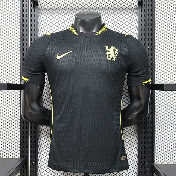 Chelsea 2026-27 Black Special Player version(The player version is more slim fit, it is recommended to buy one size larger)
