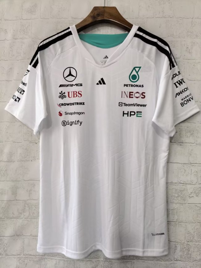 MERCEDES 2026 white F1 shirt