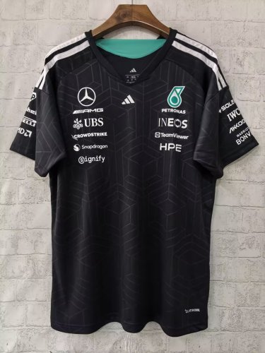MERCEDES 2026 black F1 shirt 