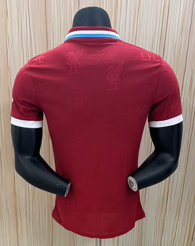 Liverpool 2026/27 Red Polo Player Version (The player version is more slim fit, it is recommended to buy one size larger)