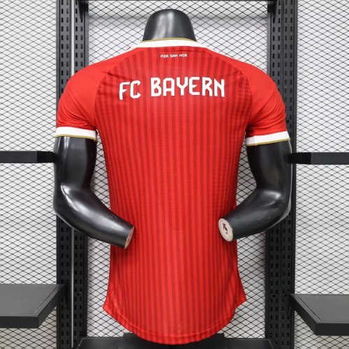 2026-27 Bayern Munich Home Player Version(The player version is more slim fit, it is recommended to buy one size larger)