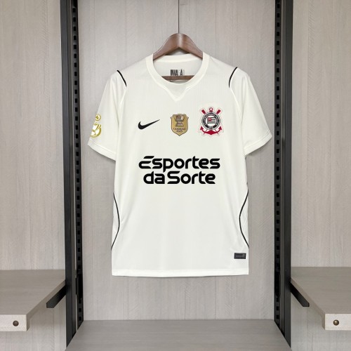 Corinthians 2026-27 Home Jersey All Sponsors S-4XL