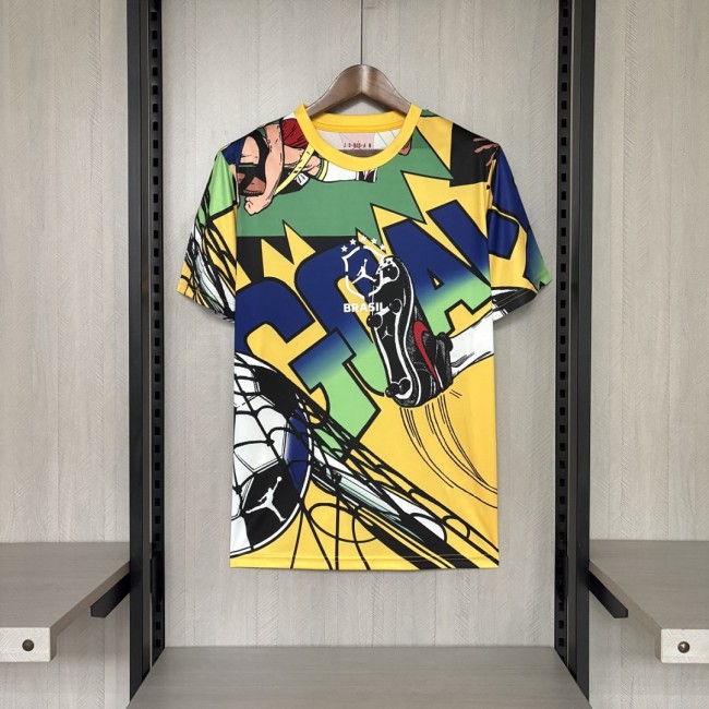 Brazil 2026 World Cup Cartoon Edition Jersey
