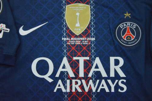 Paris Saint-Germain 2026-27 Home UCL Final jersey S-4XL