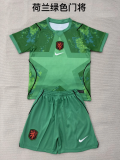 Netherlands 2026 World Cup Green Goalkeeper kids 