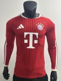 2026-27 Bayern Munich Home Player Version Long Sleeve 