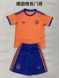 Germany 2026 World Cup Orange Goalkeeper Kids kit Jerseys