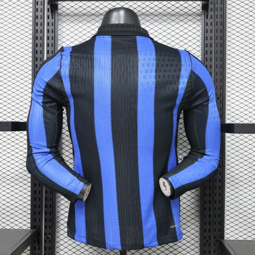 Inter Milan 2026-27 Home Long Sleeve Player Version